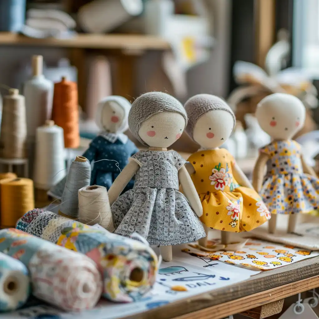 DIY: Kleding voor je poppenhuisfiguren